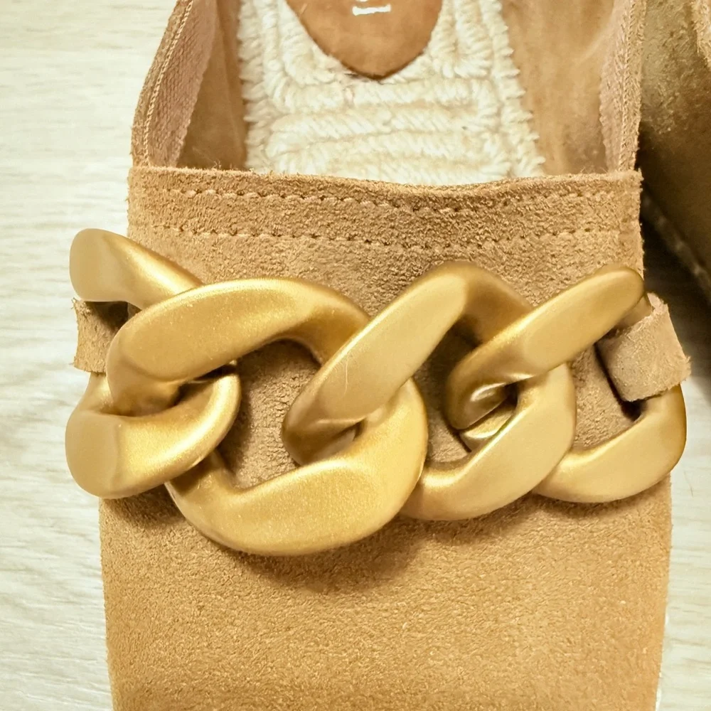 Maypol tan suede